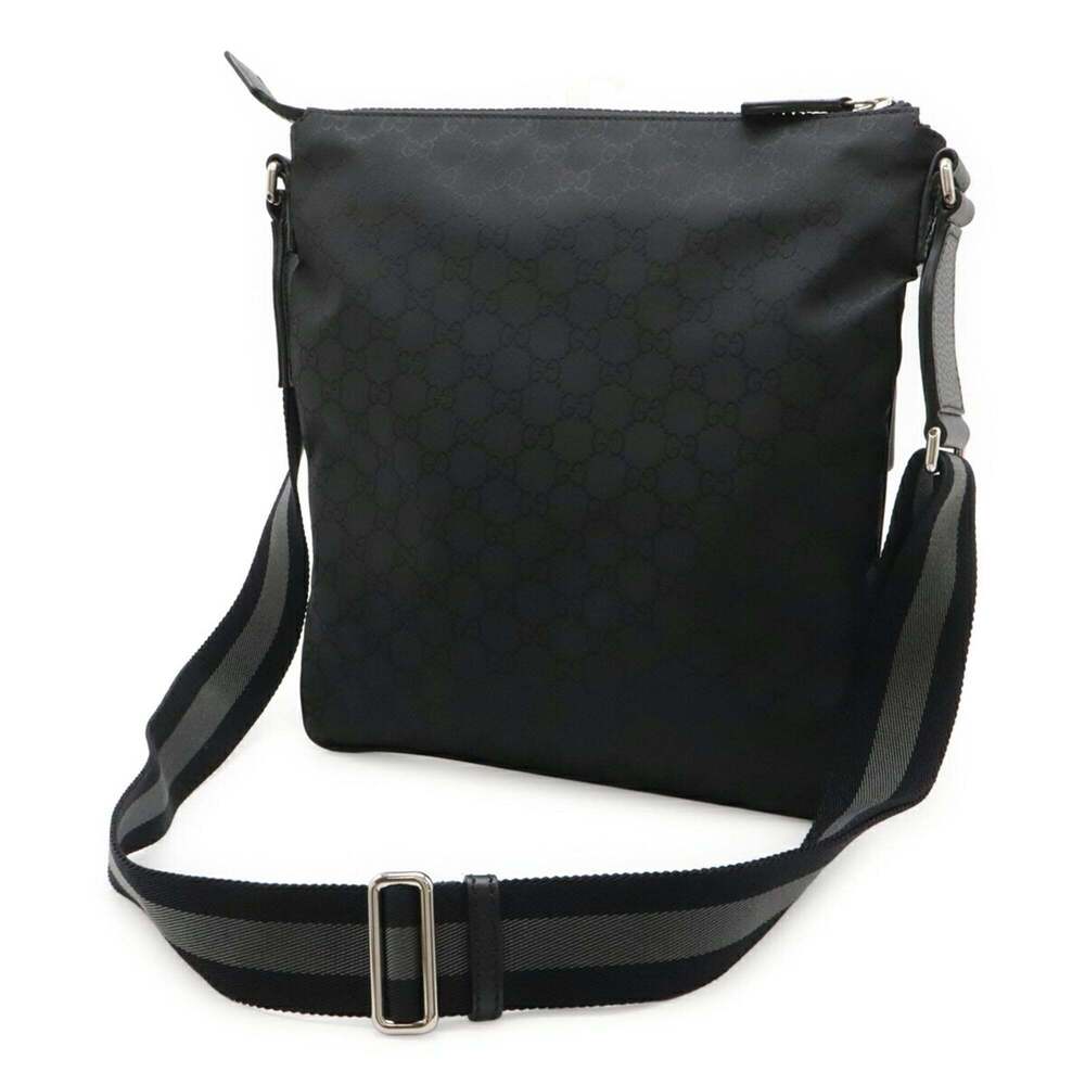 GUCCI Black Leather Shoulder Bag - Picture 3 of 10